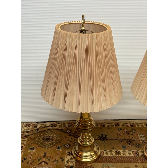 Vintage Stiffel Table Lamps - a Pair For Sale - Image 11 of 12