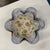 Cornflower Blue Early 20th Century Hand Painted Japanese Kutani Style Nesting Bowls - a Pair For Sale - Image 8 of 11