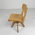 Wooden Swivel Chair, 1950s For Sale - Image 10 of 18