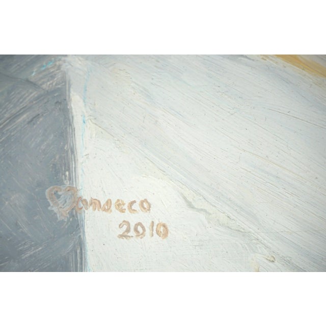 "Perfect Empire #11", Classical Roman Male Sculpture Figurative Study on Red by Francis Tanseco For Sale - Image 4 of 7