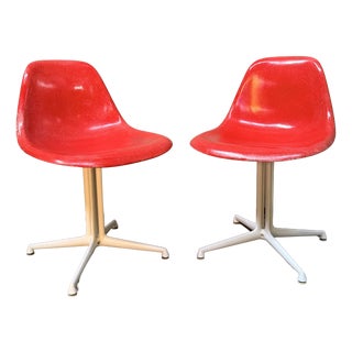 La Fonda Chairs for Vitra by Charles and Ray Eames, 1970s, Set of 2 For Sale