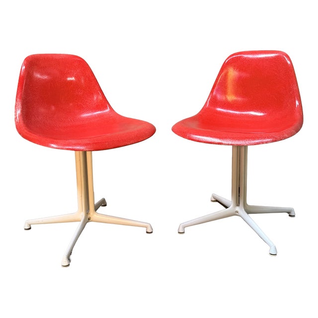 La Fonda Chairs for Vitra by Charles and Ray Eames, 1970s, Set of 2 For Sale