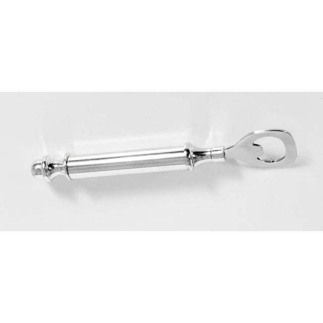 Vintage Silver Plated Bar Accessory Set, 1980s, Set of 5 For Sale - Image 6 of 13