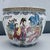 Mid 20th Century Vintage Chinese Hand Painted Porcelain Fish Bowl Vase For Sale - Image 5 of 10