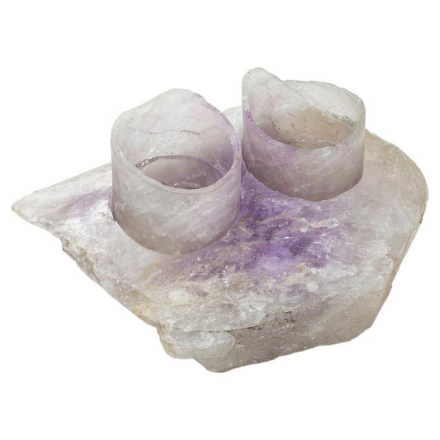 Not Yet Made - Made To Order Amethyst Duo Tumblers in Aluminium by Studio Do For Sale - Image 5 of 5