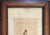 Early 19th Century 1883 Original Etching the Loafer by Ignaz Marcel Gaugengigl in Ornate Antique Wood Frame For Sale - Image 5 of 11