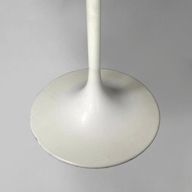 Mid-Century Swiss Modern White Laminate and Metal Coffee Table from Vitra, 1960s For Sale - Image 13 of 16