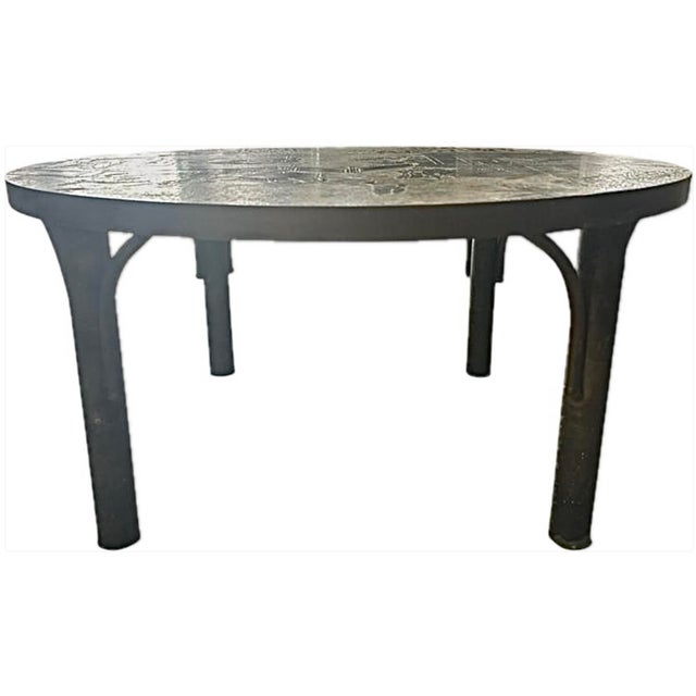 Mid 20th Century Philip and Kelvin Laverne "Chan" Coffee Table, Mid- 20th Century For Sale - Image 5 of 6