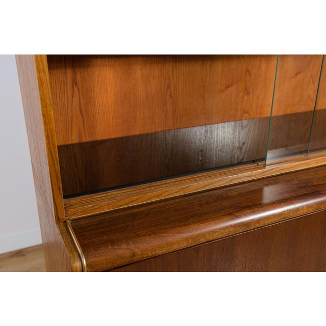 Cabinet with Bookcase by Hubert Nepozitek & Bohumil Landsman for Jitona, 1960s For Sale - Image 9 of 18
