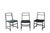 Dining Chairs by Renato Venturi for Mim Roma, Italy 1960s, Set of 3 For Sale - Image 10 of 10