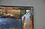 Brown Backlit Mirror by Luigi Brusotti, Italy, 1940s For Sale - Image 8 of 15