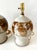 1970s Hand Thrown Stoneware Lamps With Floral Motif - a Pairf For Sale In Cincinnati - Image 6 of 15