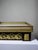Antique Wooden Side Table Top in Gilt Metal and Onyx, 1900s For Sale - Image 6 of 12