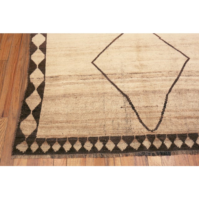 Nazmiyal Collection Vintage Persian Gabbeh Rug For Sale In New York - Image 6 of 8