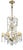 20th Century Louis XV Bronze and Crystal Chandelier with Pendants For Sale