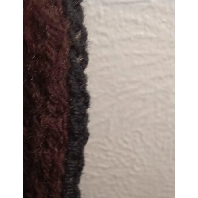 Textile Vintage Crewel Art For Sale - Image 7 of 8