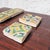 Vintage Polychrome Glazed Earthenware Tiles, Set of 6 For Sale - Image 10 of 12