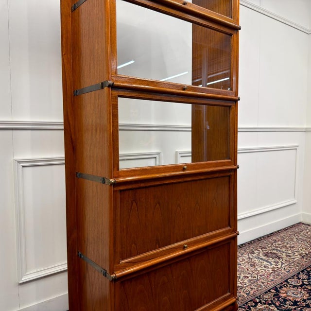Bookcase Door in Ash and Glass from Globe Wernicke For Sale - Image 10 of 17