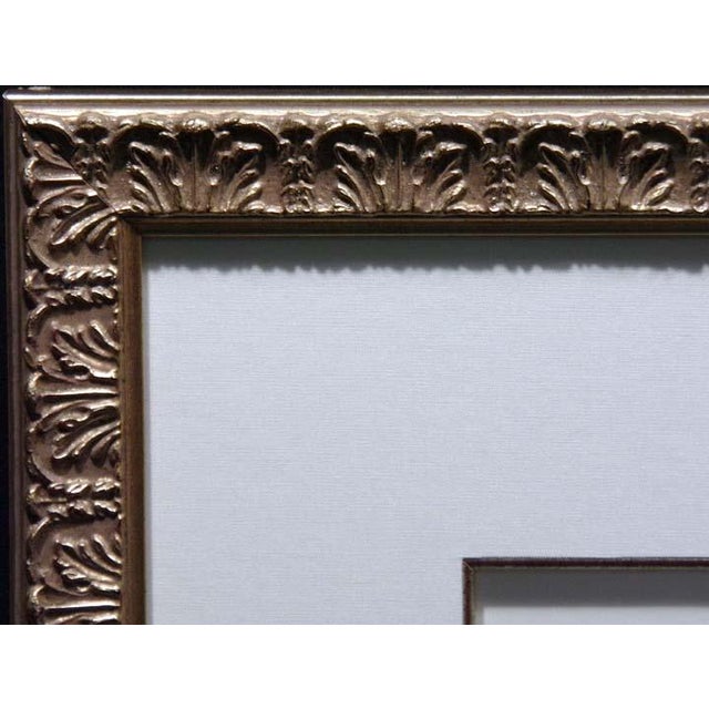 Impressionist Jurgen Gorg "Vision" Etching Woman With Custom Framed #73 Hand Signed For Sale - Image 3 of 4