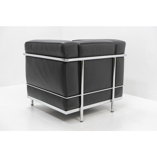 Cassina LC2 Armchair by Le Corbusier for Cassina, 2000s For Sale - Image 4 of 11