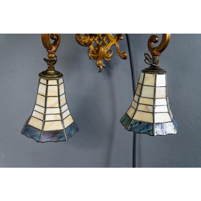 Vintage Bronze Wall Lamp For Sale - Image 18 of 18