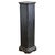 Brown French Vintage Painted Black Pedestal For Sale - Image 8 of 8