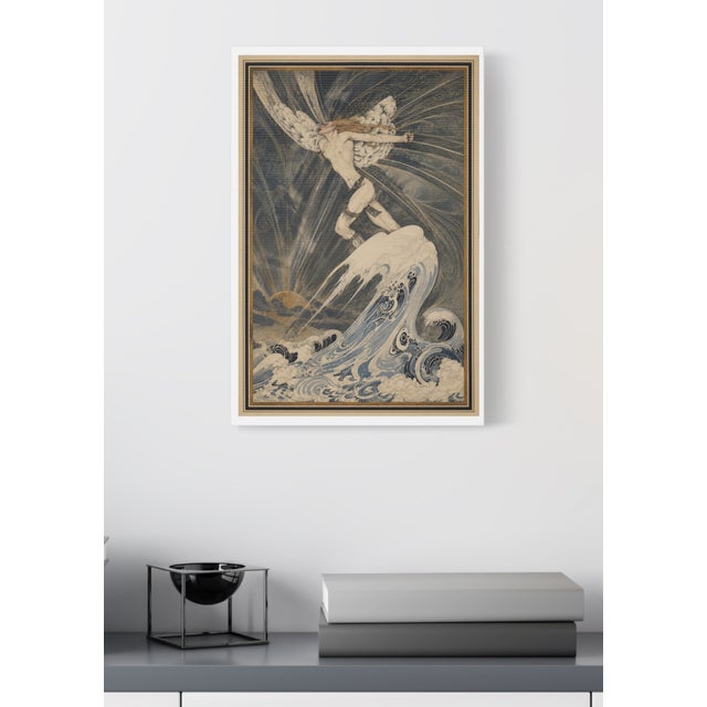 Atelier Aria Lumae Midnight Fables Symbolist Golden Age Illustration Prints Set of 6 For Sale - Image 4 of 17