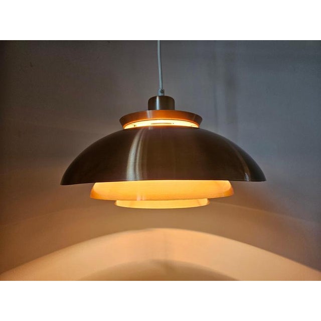 Mid-Century Pendant in style of Louis Poulsen, Denmark, 1970s For Sale - Image 13 of 16