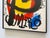 Joan Miro Vintage 1961 Mid Century Modernist Fine Art Lithograph Print " Murales - Peintures " Framed Paris Exhibition Poster For Sale - Image 15 of 16