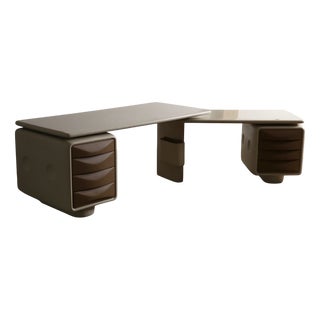 Director's Desk by Ernest Igl for Wilhelm Werndl, Germany, 1970s For Sale