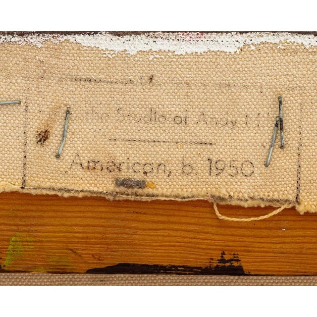 Andy Miller Abstract Oil Painting For Sale - Image 4 of 5