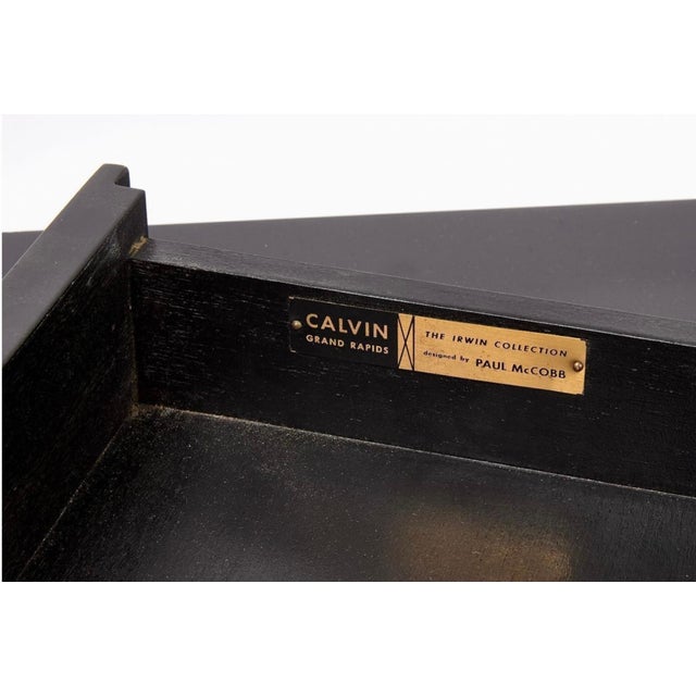 1950s Paul Mccobb for The Irwin Collection by Calvin Furniture Room Divider Shelf For Sale - Image 14 of 18