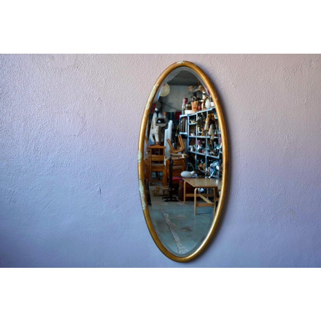 Large Antique Gold Mirror For Sale - Image 10 of 10