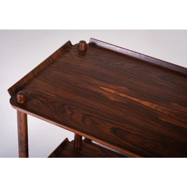 Tray Table in Rosewood by Poul Hundevad for Vamdrup, Denmark, 1960s For Sale - Image 6 of 13