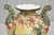 Victorian Antique Nippon Hand Painted Porcelain Moriage Twin Handle Countryside Scene Vase For Sale - Image 3 of 18