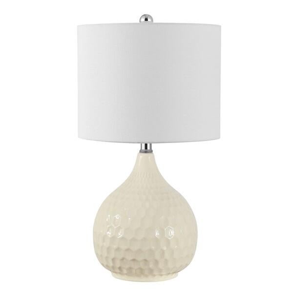 Not Yet Made - Made To Order Safavieh Nalon Table Lamp - Ivory, Set of 2 For Sale - Image 5 of 8