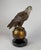 Large Bronze Bald Eagle Sculpture on Globe With Marble Base - 22"h For Sale - Image 9 of 12