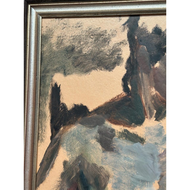 Mats Rehnman, Nude Study, 1984, Oil Painting on Panel, Framed For Sale - Image 11 of 18