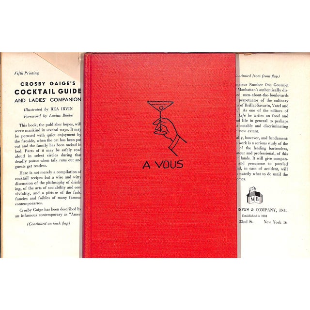 GAIGE, Crosby [223] pp. M. Barrows and Company 1946 Fifth Printing 8 1/4" x 5 3/4" Illustrated by Rea Irvin Filled with...