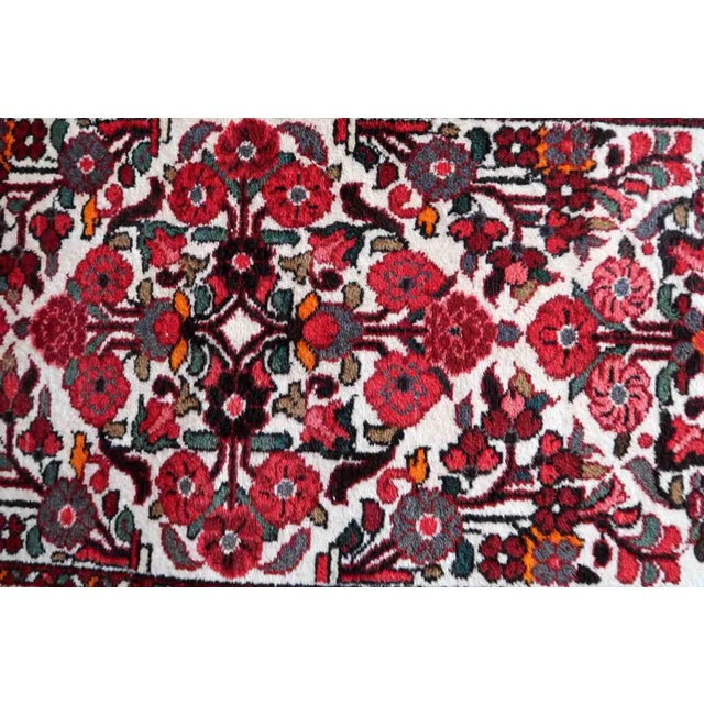 Textile 1930s Handmade Antique Persian Malayer Runner 2.8' X 8.8' For Sale - Image 7 of 13