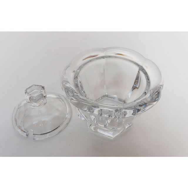 Vintage Baccarat Harcourt Missouri Crystal Lidded Sugar Bowl For Sale In New York - Image 6 of 13