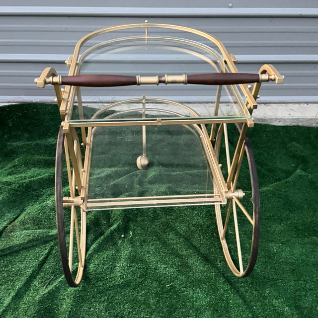 Mid Century Modern Bar Cart or Plant Stand For Sale - Image 4 of 7