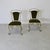 Set of Wrought Iron Chairs with Brown Velvet Seats from Casa E Giardino, 1950s For Sale - Image 4 of 7