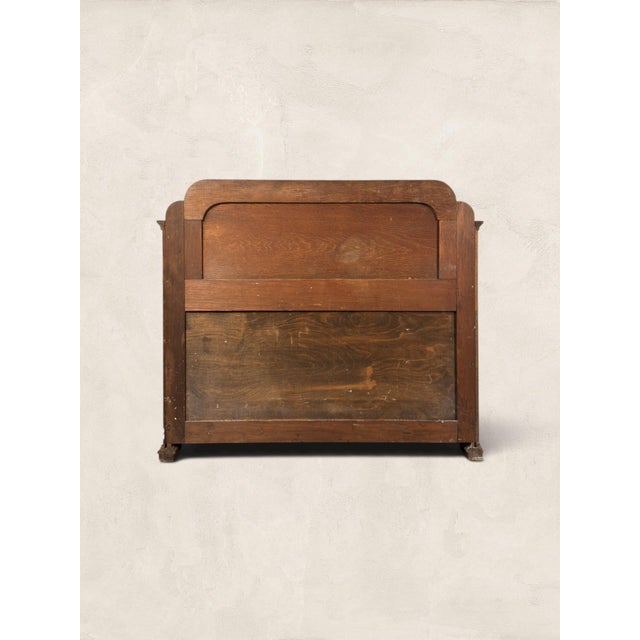 Wood Early 19th Century English Oak Monks Bench With Storage For Sale - Image 7 of 7