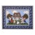 Vintage Donna Moses Peasant Folk Art Family Portrait Painting For Sale