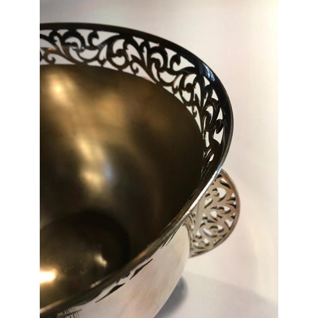 Early 20th Century Sterling Silver Bowl attributed to Goldsmiths & Silversmiths, London, 1900s For Sale - Image 17 of 18