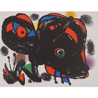 Joan Miro, Wild Animal, Lithograph For Sale