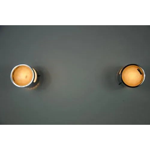 Glass and Metal Wall Lights from Veca, 1960s, Italy, Set of 2 For Sale - Image 11 of 15