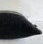 Linen and Wool Marshall Stripe Black and Natural Pillow Cover For Sale In Los Angeles - Image 6 of 6