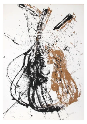 Arman, "Homage to Segovia", Screenprint
